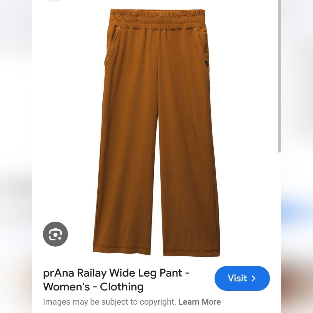 Prana Railay Wide Leg Pant - Clay